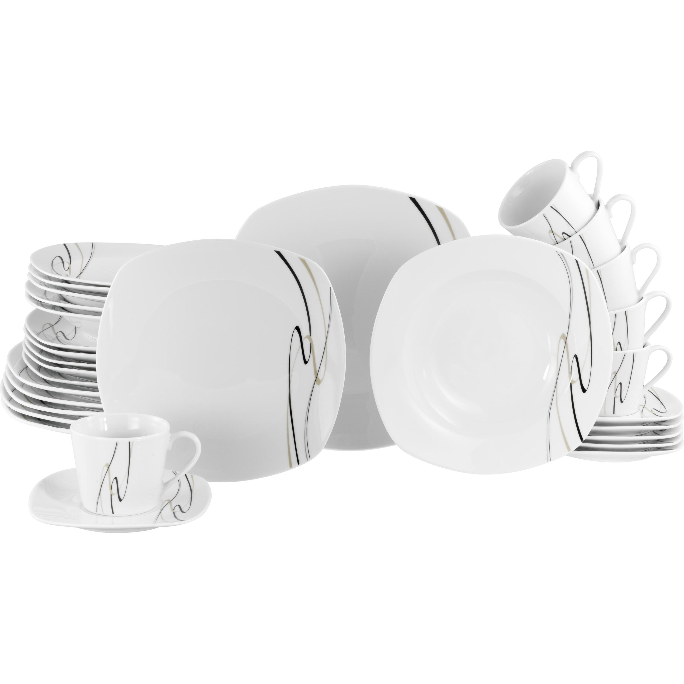 CreaTable, Geschirrset, Amelie (30 Stück)