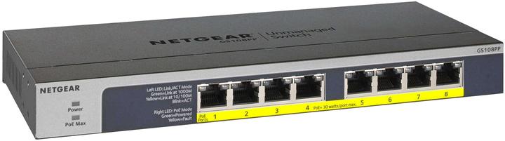 Image du produit Netgear Gs108pp (8 Ports)