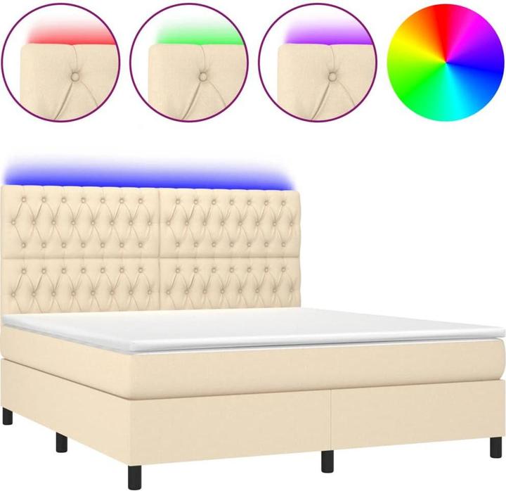 Produktbild vidaXL Boxspringbett (180 x 200 cm)