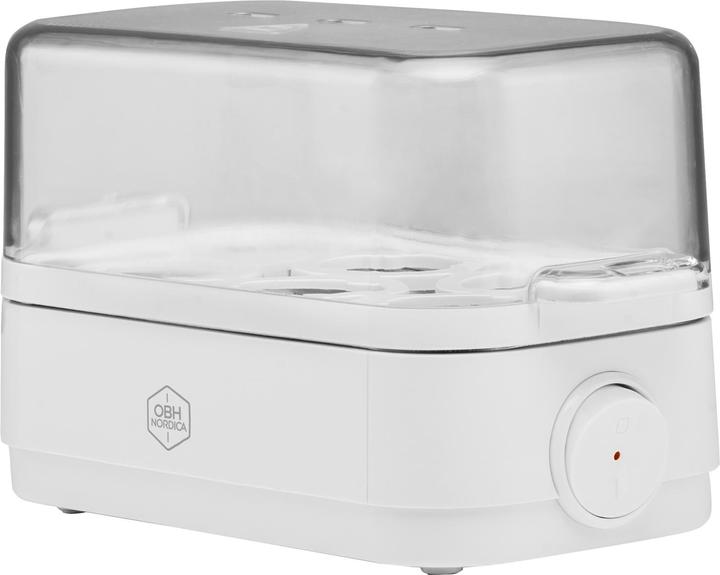 OBH Nordica Perfect Eggs Eierkocher 6 Eier 435 W Weiss