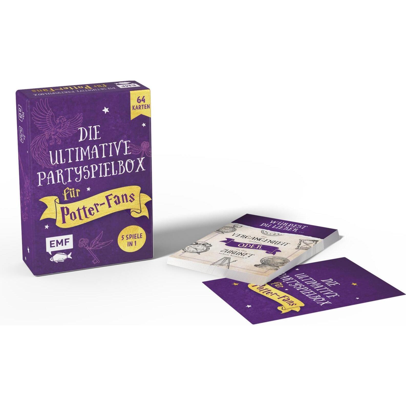 Thumbnail - Edition Fischer Kartenspiel: Die ultimative Partyspielbox für Potterheads (Deutsch)