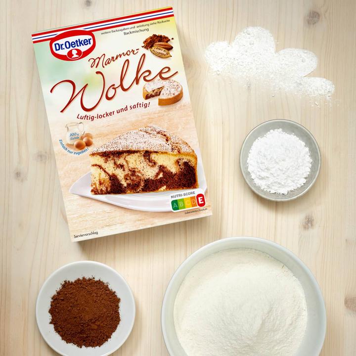 Actual product image Dr. Oetker Marble cloud (455 g)