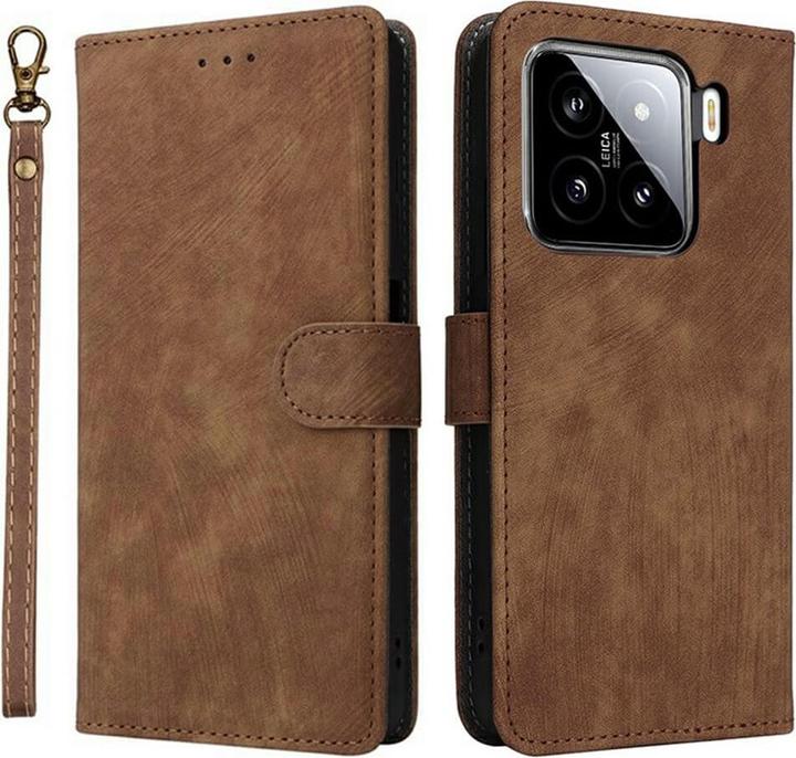 Produktbild Cover-Discount Xiaomi 15 - Ledertasche mit RFID Blocker