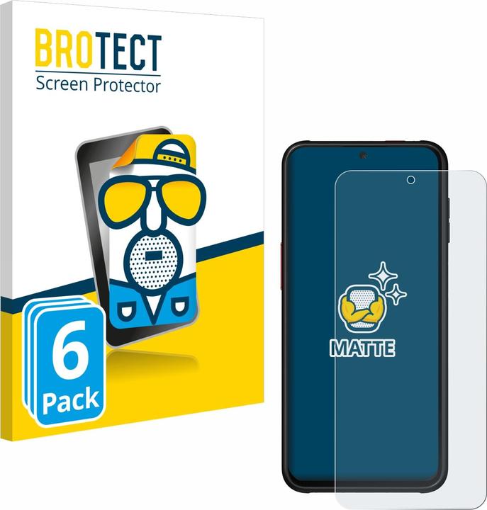 Actual product image BROTECT Anti-glare screen protector matt (6 Piece, Samsung Galaxy S21)