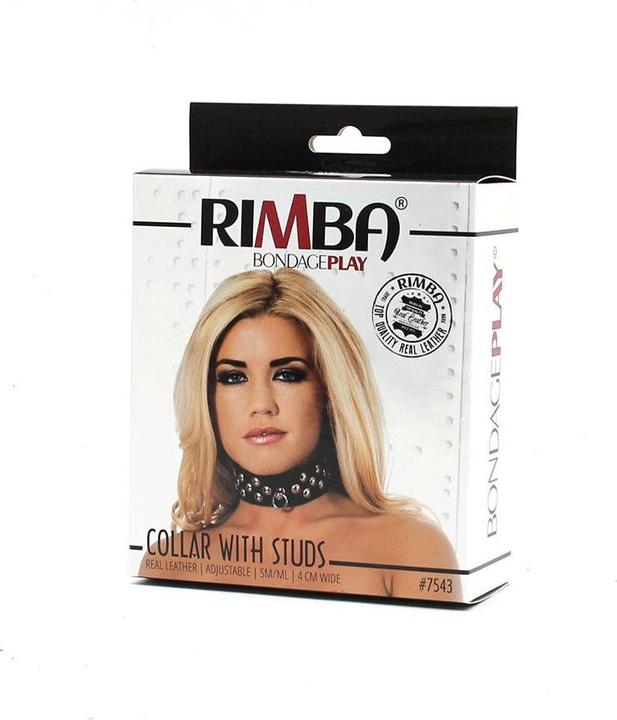 Immagine prodotto Rimba Collare erotico ra7543.4 in pelle nera SM