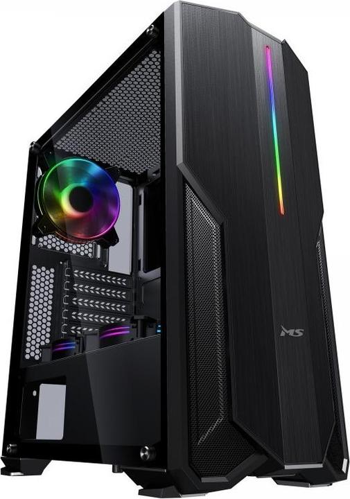 Actual product image M & M's PC Gaming Case Fight Er V310 Black (ATX)