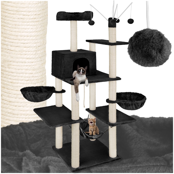 Produktbild tectake Lilou (165 cm, Schwarz)