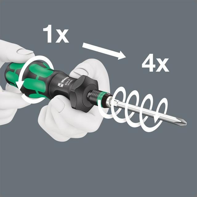 Immagine prodotto Wera Kraftform Kompakt Turbo 1 (6,3 mm)