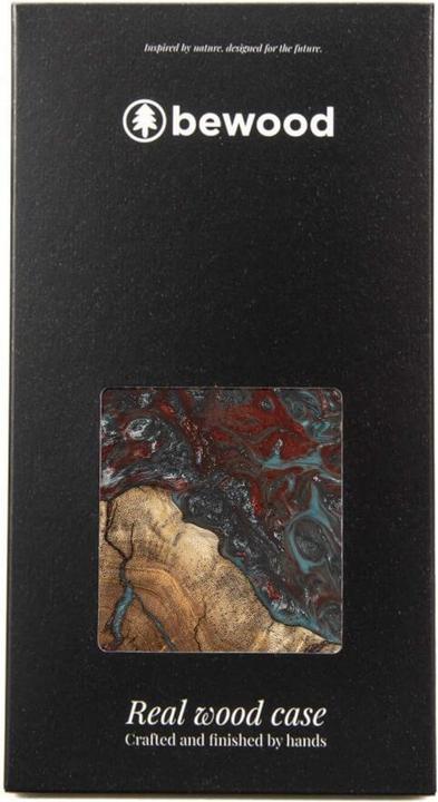 Actual product image Bewood Unique Case for iPhone 15 Plus 6,7" Planets Pluto with MagSafe (Apple iPhone 15 Plus)