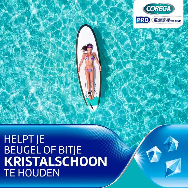 Actual product image Corega Pro Braces & Bits 30 Tablets