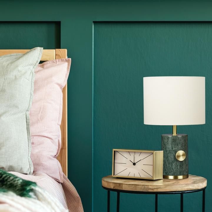 Actual product image Relaxdays Table lamp marble