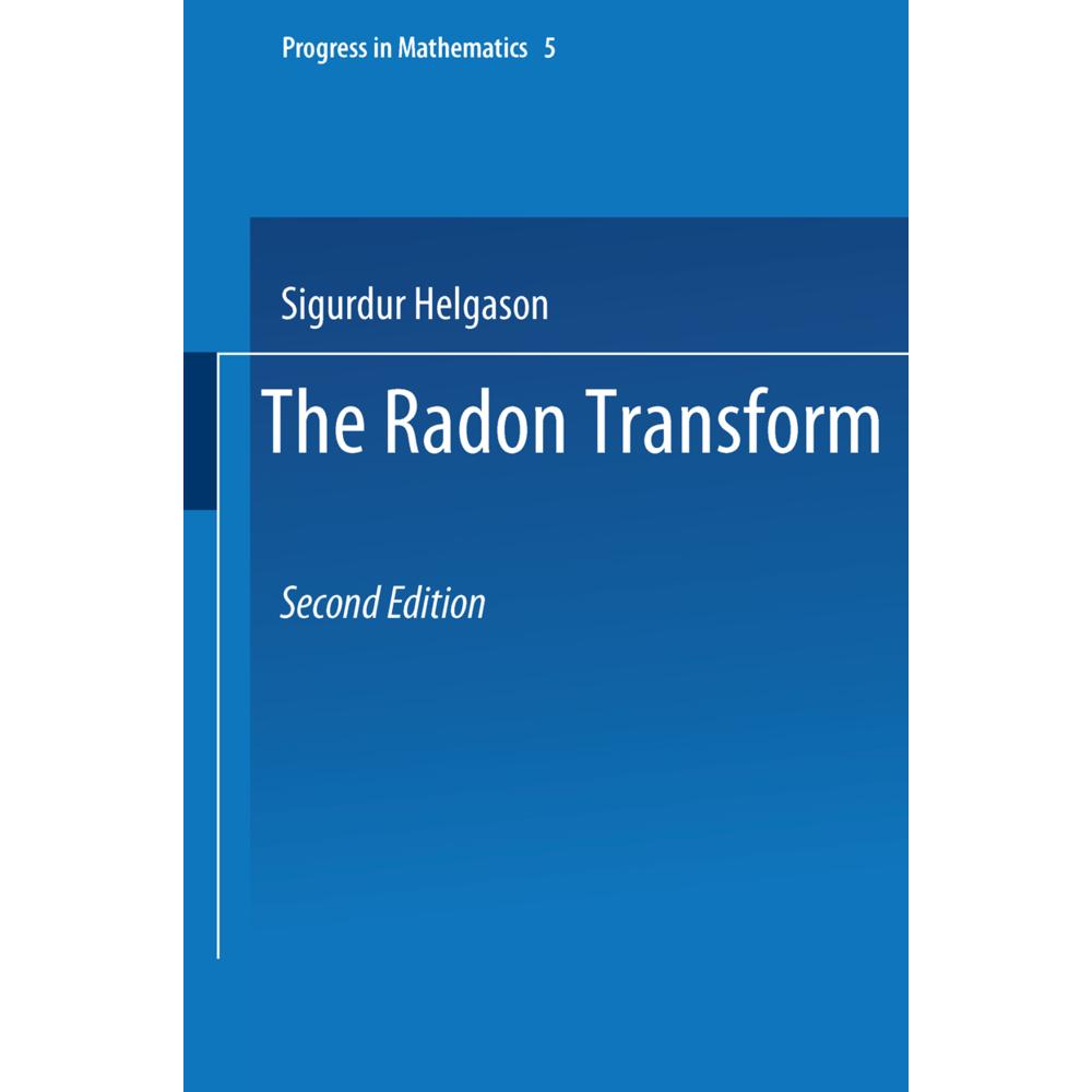 The Radon Transform, Fachbücher von Sigurdur Helgason