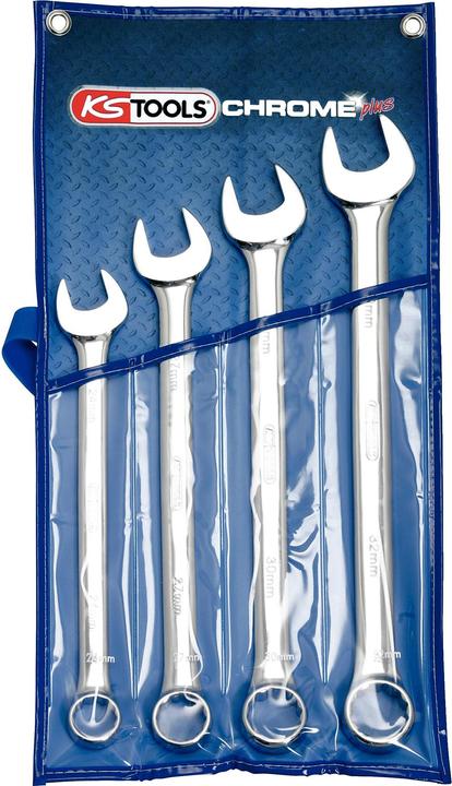 Actual product image KS Tools GEARplus Ratcheting Combination Wrench Set (28 mm, 25 mm, 26 mm, 30 mm, 24 mm, 31 mm, 29 mm, 27 mm, 32 mm)