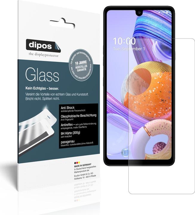 Dipos Displayschutz Anti-Shock (2 Stück, Lg k71)