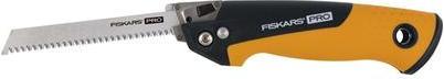 Produktbild Fiskars Pro Kompakte Klappsäge, Inkl. 2 Sägeblättern, Sägeblattlänge: 15 cm, 13 TPI und 24 TPI, Schw