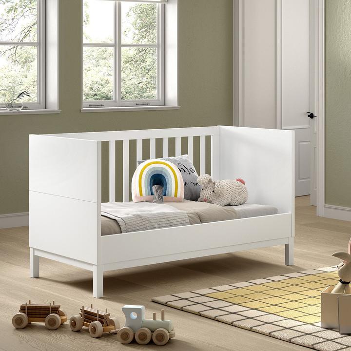 Image du produit Vipack Babyzimmer Eva 4-teilig Set 70 (Lit de bébé, Armoires pour enfant, Unité de changement)