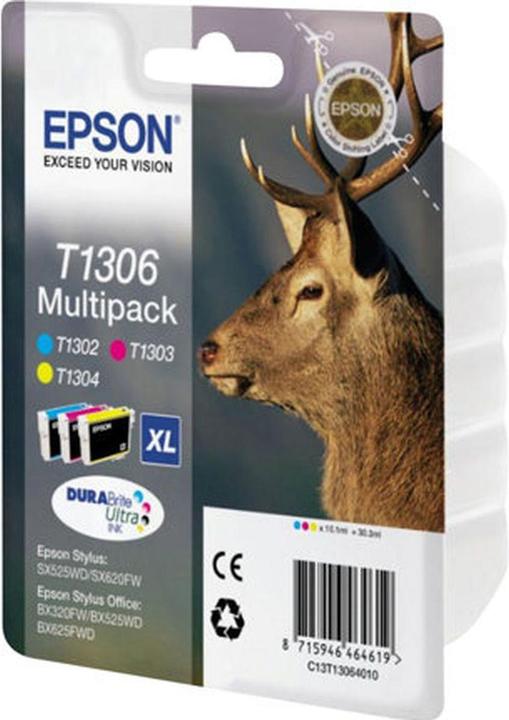 Immagine prodotto Epson Cartucce D'Inchiostro Durabrite Tricolore (C, M, Y)
