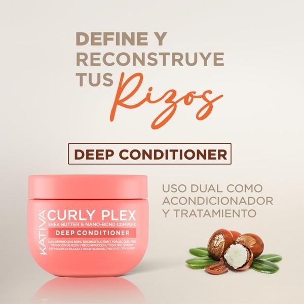 Actual product image Kativa Curly Plex Deep Conditioner 450 Ml (450 ml)