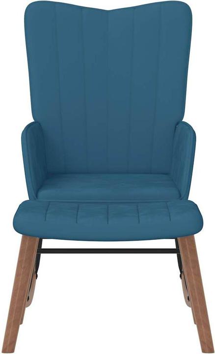 Produktbild vidaXL Schaukelstuhl mit Hocker