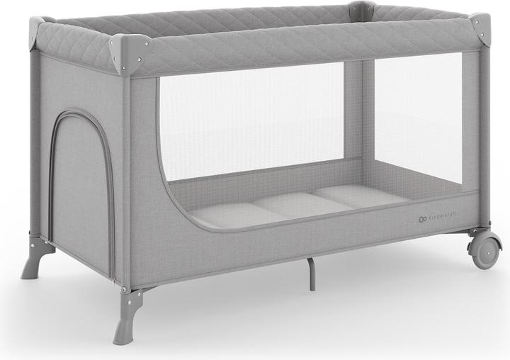 Immagine prodotto KinderKraft travel cot LEODY UP grey with accessories