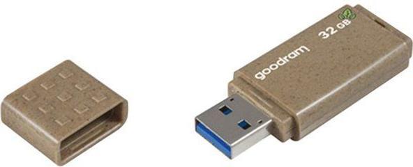Produktbild Goodram UME3 - 32 GB - USB Typ-A - 3.0 - 60 MB/s - Kappe - Beige (32 GB, USB-A)