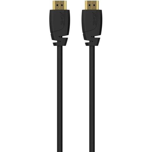 Sinox HDMI™ kabel 4K60Hz+E. 1m. Sort, Video Kabel