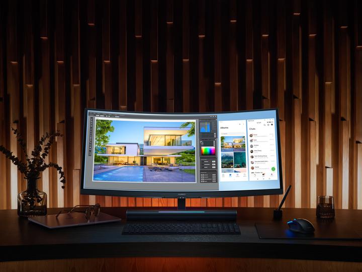 Actual product image Huawei MateView GT (3440 x 1440 pixels, 34")