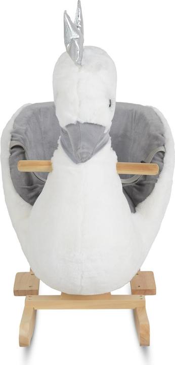 Produktbild Moni Schaukeltier Schwan aus Holz Musik