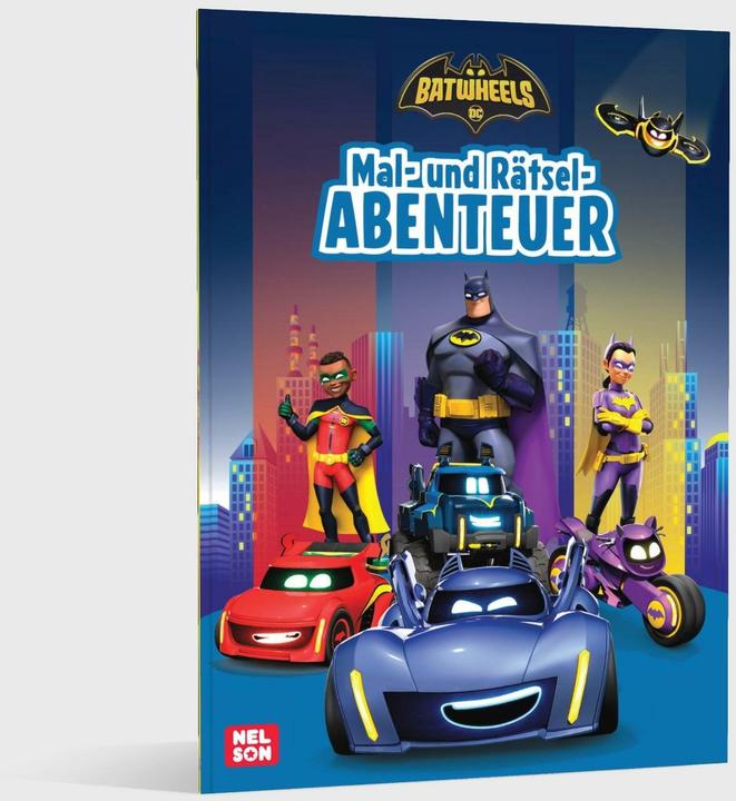 Immagine prodotto DC Batwheels: avventura da colorare e puzzle