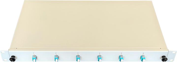 Paschke Boîte d'épissures/panneau de brassage 48,30cm (19") 6xLCd OM3 AQUA 442405-06SA
