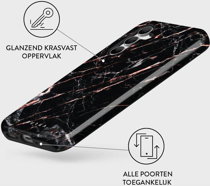 Productafbeelding Burga Tough Case Samsung Galaxy A55 5G - Rose Gold Marble (Samsung Galaxy A55)