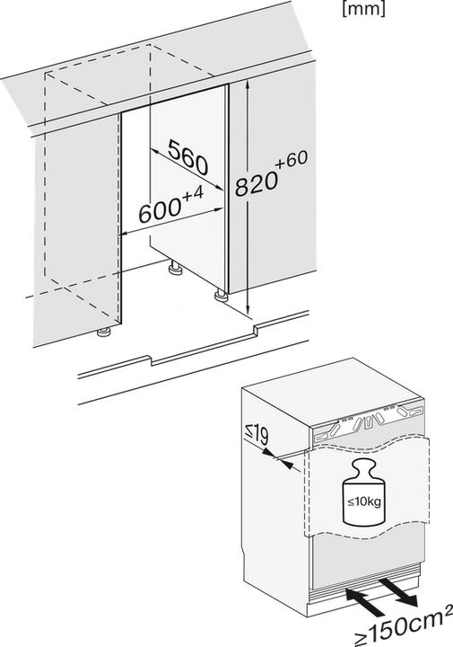 Produktbild Miele KU 7015 D (127 l)