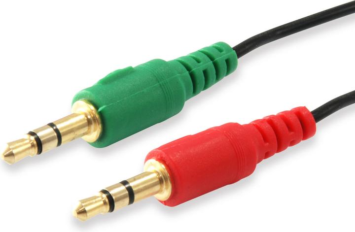 Actual product image equip Audio Splitter Y-cable (0.13 m, AUX cable)