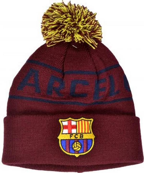 Produktbild FC Barcelona Mütze Bommel Jerseyware