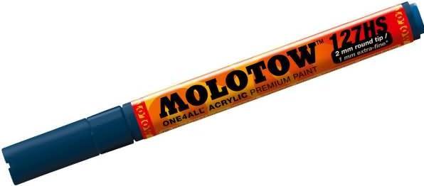 Produktbild Molotow Filzstift One4all 127HS petrol 027, Rundsze (Sortiert, 2 mm, 20 x)