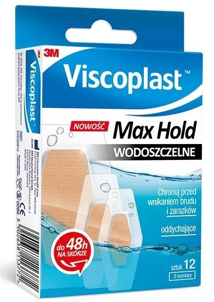 Produktbild 3M Viscoplast Max Hold, Pflaster, 12 Stück (12 x)