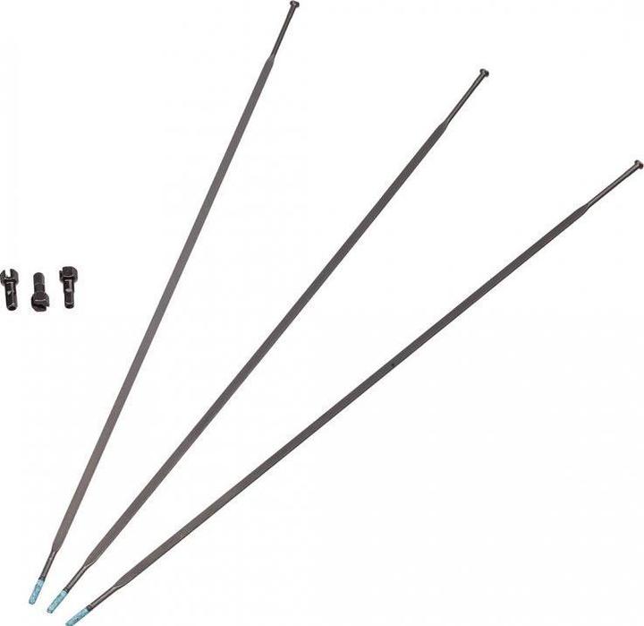 Immagine prodotto Sram Nippli Spokes 3-pack 296mm CX-Ray Straight-Pull External
