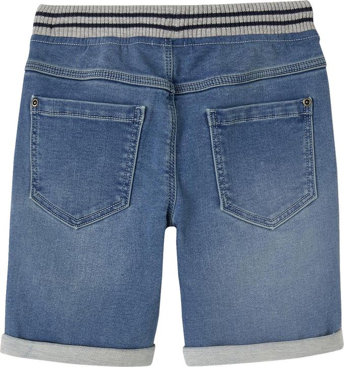 Produktbild Vertbaudet Jungen Shorts mit Schlupfbund, Denim-Look