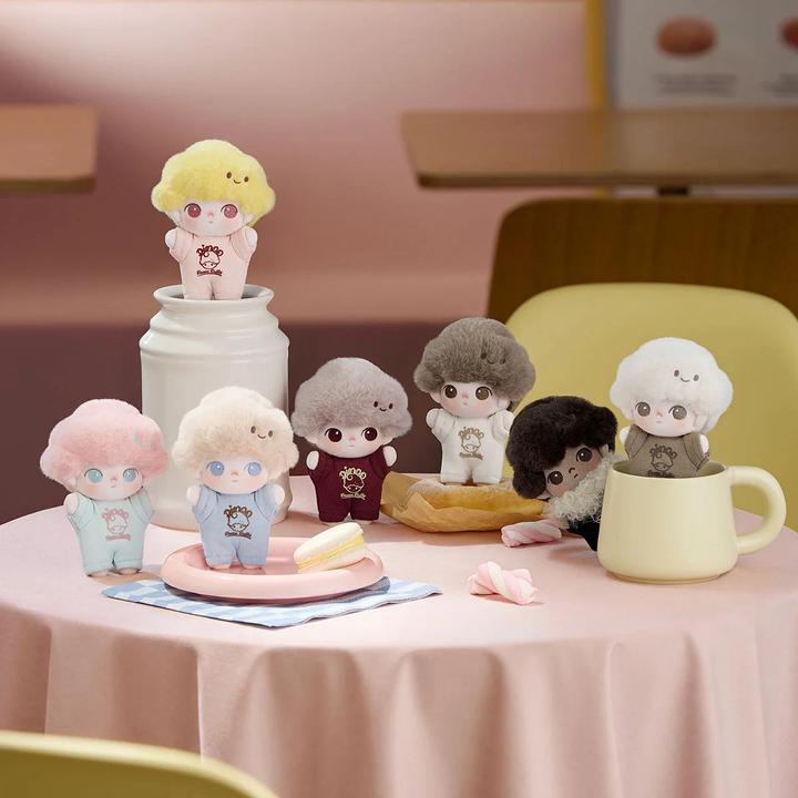 Actual product image Pop Mart DIMOO Crush on Coffee Series Schlüsselanhänger Blindbox