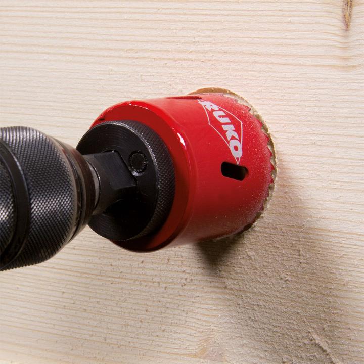 Produktbild Ruko Lochsägen-Set 8teilig 106302 1 (22 mm, 29 mm, 35 mm, 44 mm, 51 mm, 68 mm)