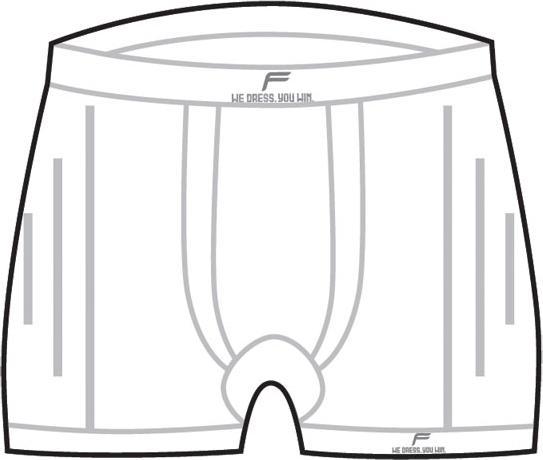 Produktbild Fuse Shorts für Herren AllSeason Megalight 200 weiss Grösse L (FSE-11-1202-8-2-0001) (L)