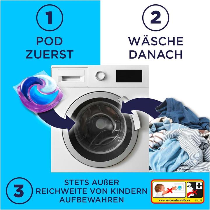 Produktbild Lenor All-in-1 Pods Aprilfrisch Waschmittel 19 WL (19 Waschgänge, Pods)