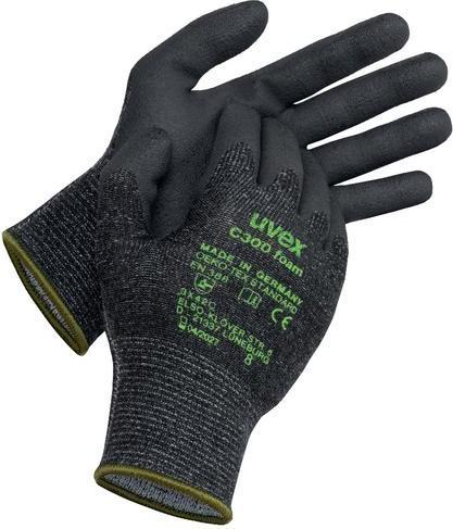 Actual product image Uvex Safety Cut protection glove C300 foam (11)