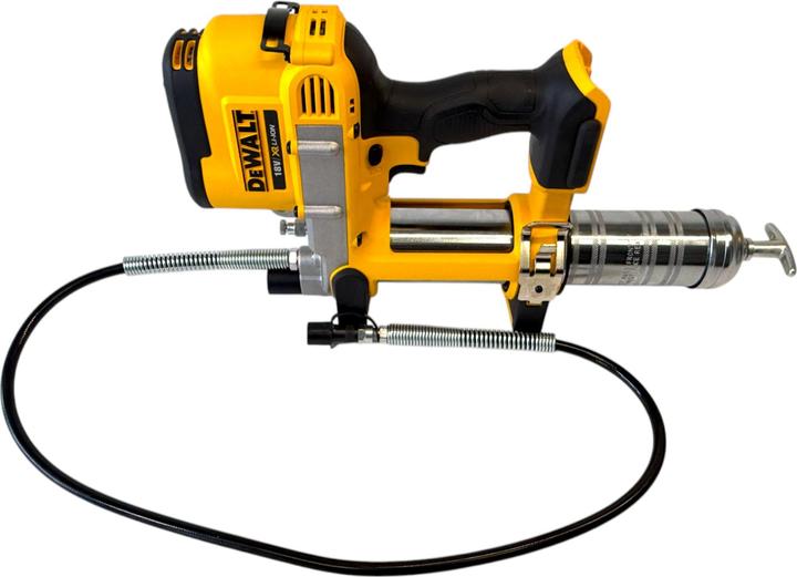 Produktbild DeWalt DCGG 571 E2K Akku Fettpresse 18 V + 2x Powerstack Akku 1,7 Ah + Ladegerät