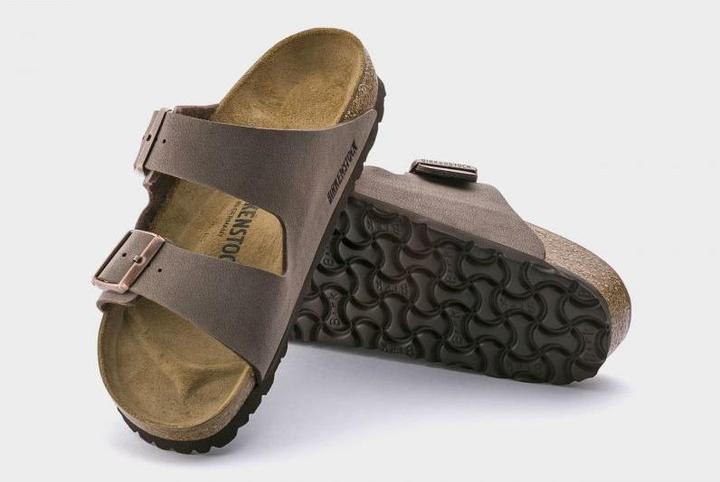 Actual product image Birkenstock Arizona Birko-Flor Nubuck normal (41)