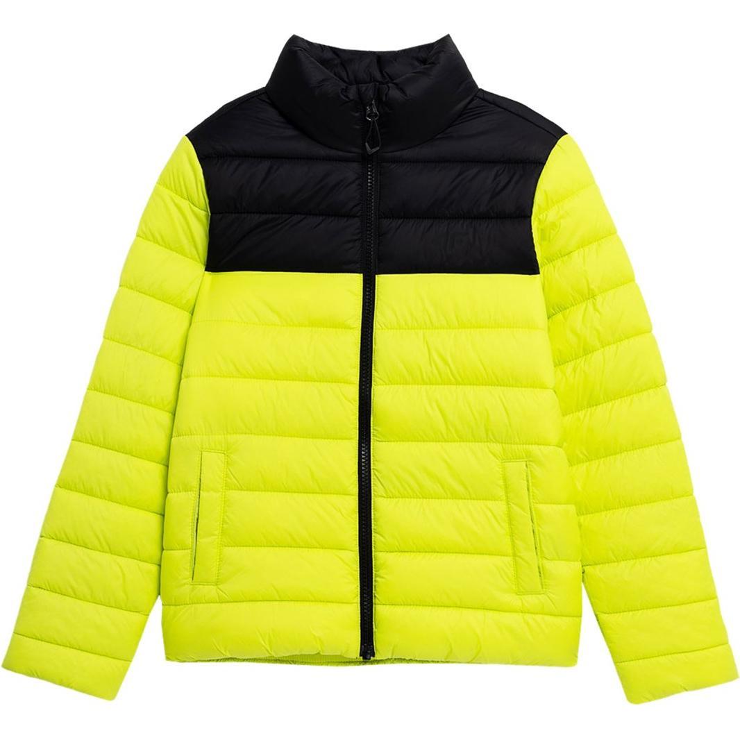 4F, Jungen, Jacke, Daunenjacke für Jungen saftig grün JSS23TDJAM077 45S (146cm) (45), Grün, 45