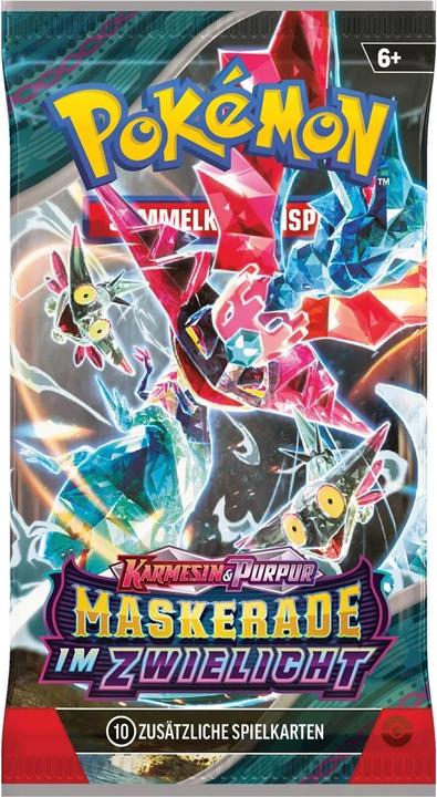 Immagine prodotto Pokémon Pokemon Maskerade im Zwielicht Booster Pack (Tedesco, Pacchetto Booster)