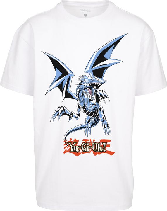 Produktbild Urban Classics Yu-Ghi-Oh Blue Eyes White Dragon Heavy Oversize Tee - 91517 (XXL)