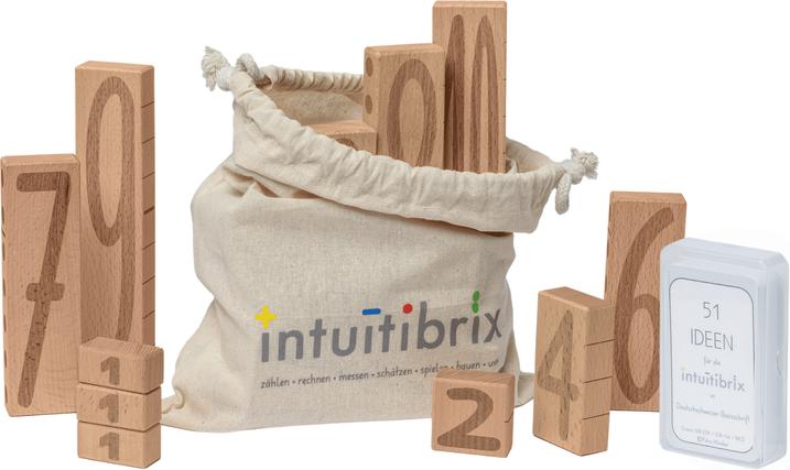 Intuitibrix in a cloth bag plus 51 ideas German (German)