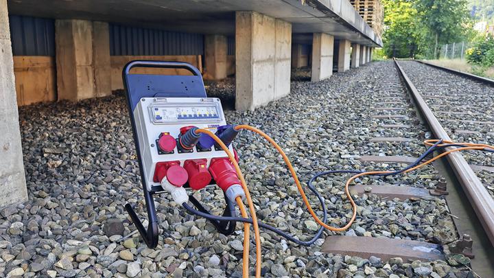 Produktbild Steffen Baustellenpanel (6 x, Typ 25, CEE 16/5, Typ 23, CEE 32/5)